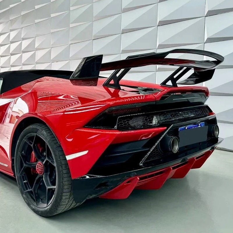 EVO STO Wing Spoiler Rear Wing High Quality Fast Delivery Dry Carbon Fiber Body Kits for Huracan